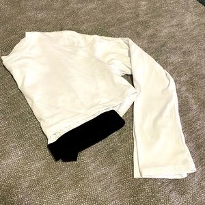 Zara, small, long sleeve, crop top